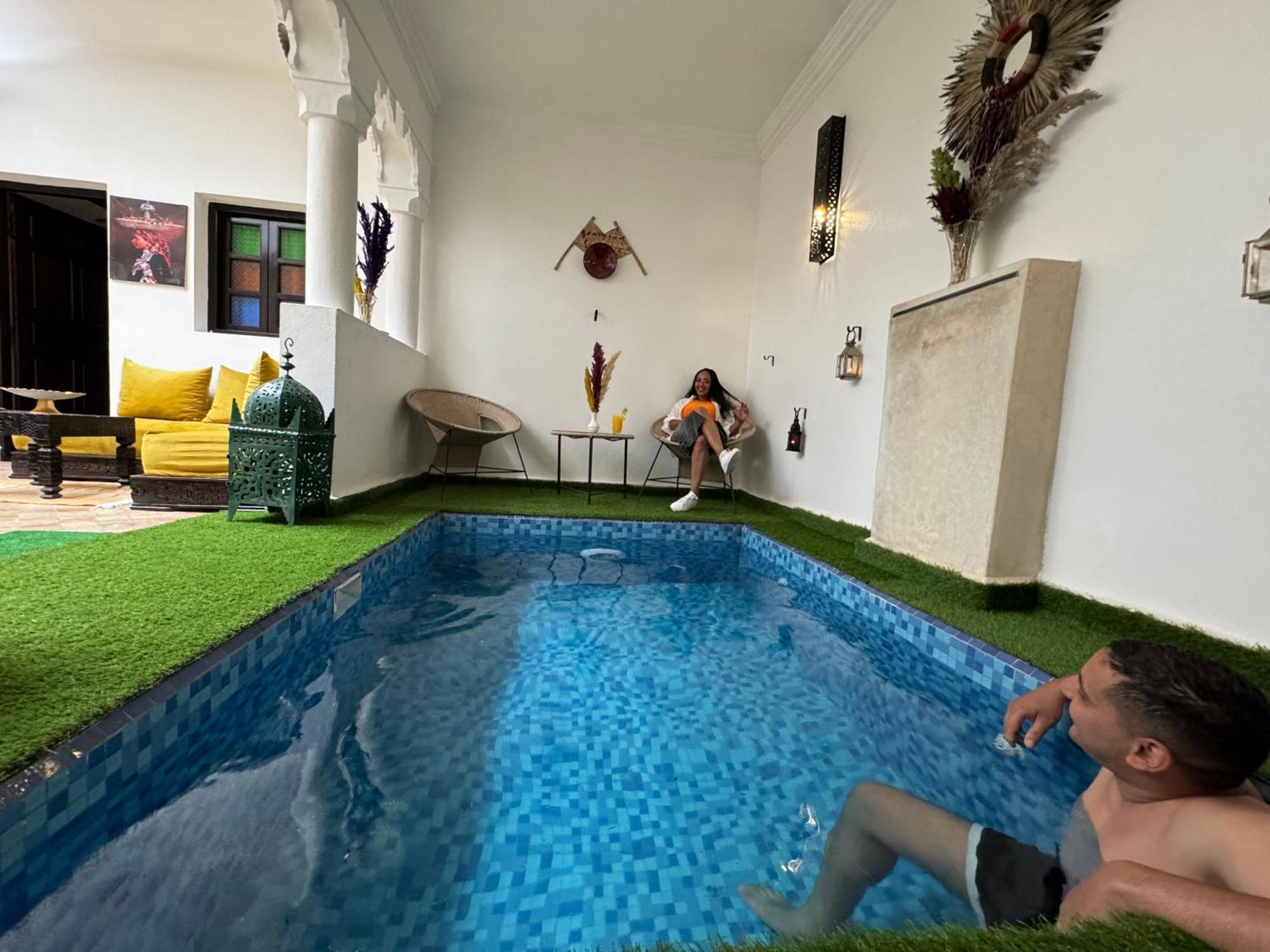 Riad Iklil Marrakesh Eksteriør billede
